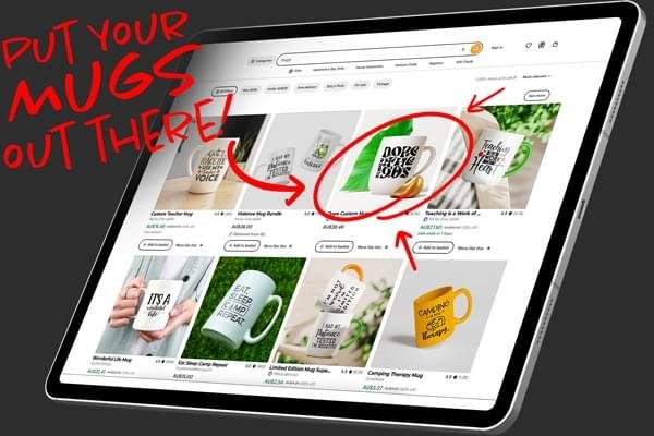 turn coffee mugs into cash