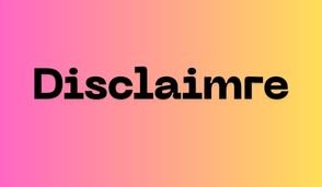 Disclaimer